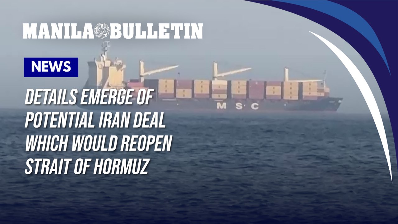 Details emerge of potential Iran deal which would reopen Strait of Hormuz