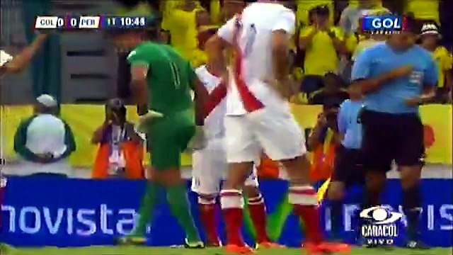 Colombia 2x0 Perú - Eliminatorias Sudamericanas Brasil 2014 - Goles - Caracol TV