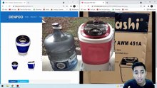 MANA LEBIH BAGUS MESIN CUCI PORTABLE TERMURAH  ARASHI AWM 451A ATAU DENPOO DW 3 - UNBOXING & REVIEW