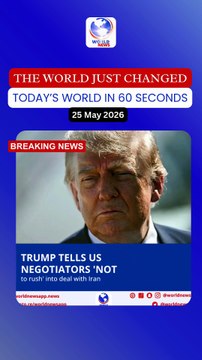 Trump tells US negotiators 'not to rush' into deal with Iran