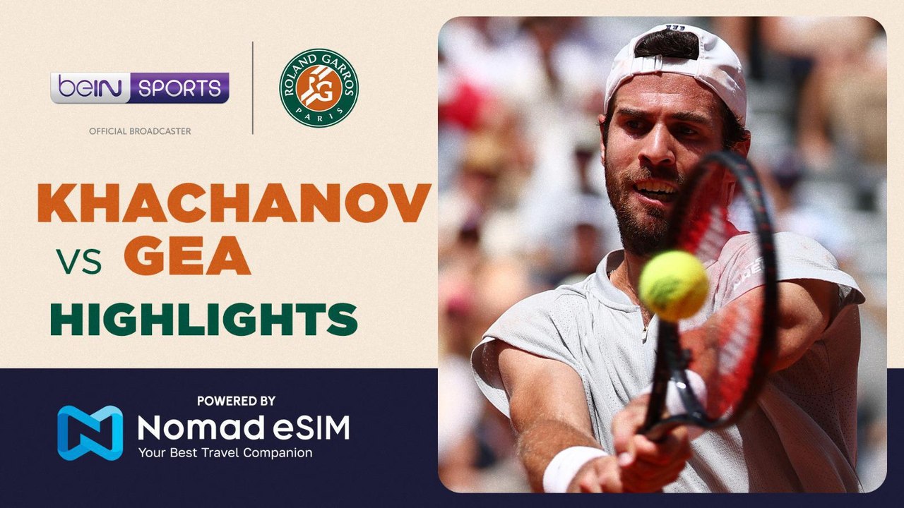 Karen Khachanov vs Arthur Gea | Roland-Garros 2...