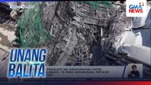 Search and rescue operations sa gumuhong gusali sa Angeles City, nagpapatuloy | Unang Balita