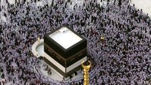 Muslim pilgrims circle Mecca’s Grand Mosque ahead of annual hajj