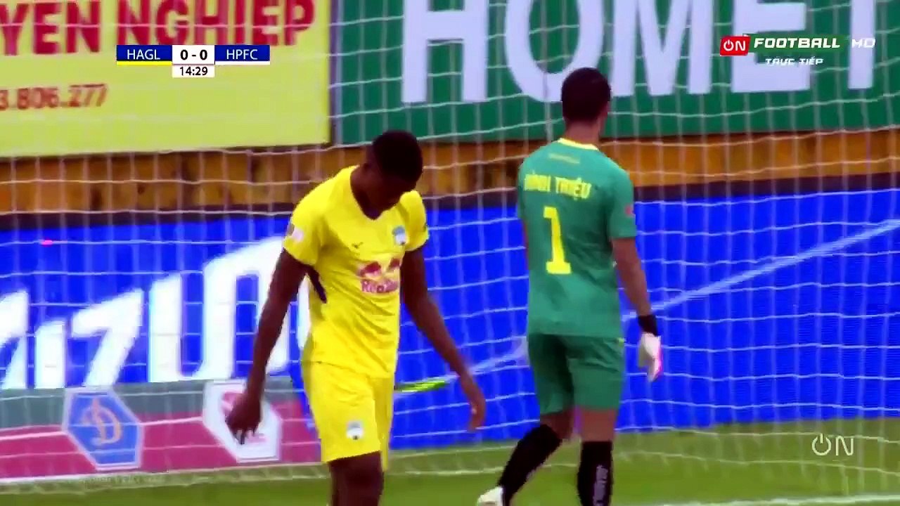Hoàng Anh Gia Lai 1-2 Hải Phòng - Goals and Highlights (19/8/2022) | VTVcab 16 - On Football