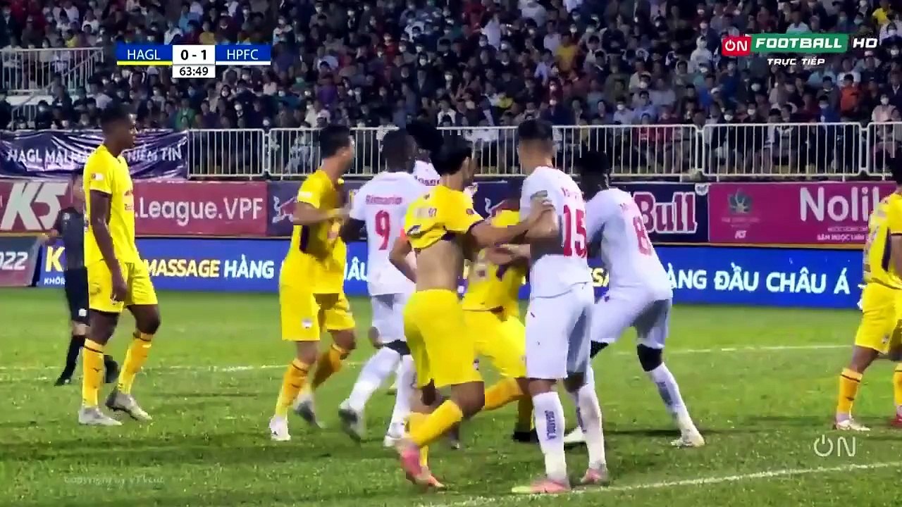 Hoàng Anh Gia Lai 1-2 Hải Phòng - Goals and Highlights (19/8/2022) | VTVcab 16 - On Football
