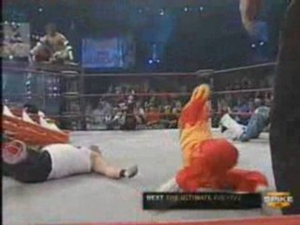TNA Impact X division King of the Mountain match