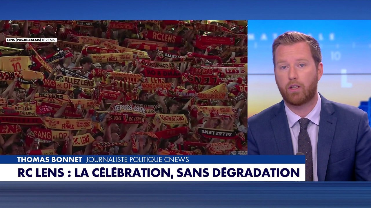 L'édito de Thomas Bonnet : «RC Lens : La célébration, sans dégradation»