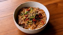 Crispy Enoki Mushroom Rice Bowl