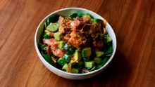 Can Salmon Skin Turn Salad Into Lunch?