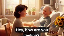 HOSPITAL VISIT ❤️ Easy English Conversation #shorts