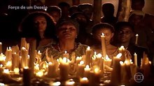 Novela Força de um Desejo (1999) - Olívia impede Higino de matar Mariano
