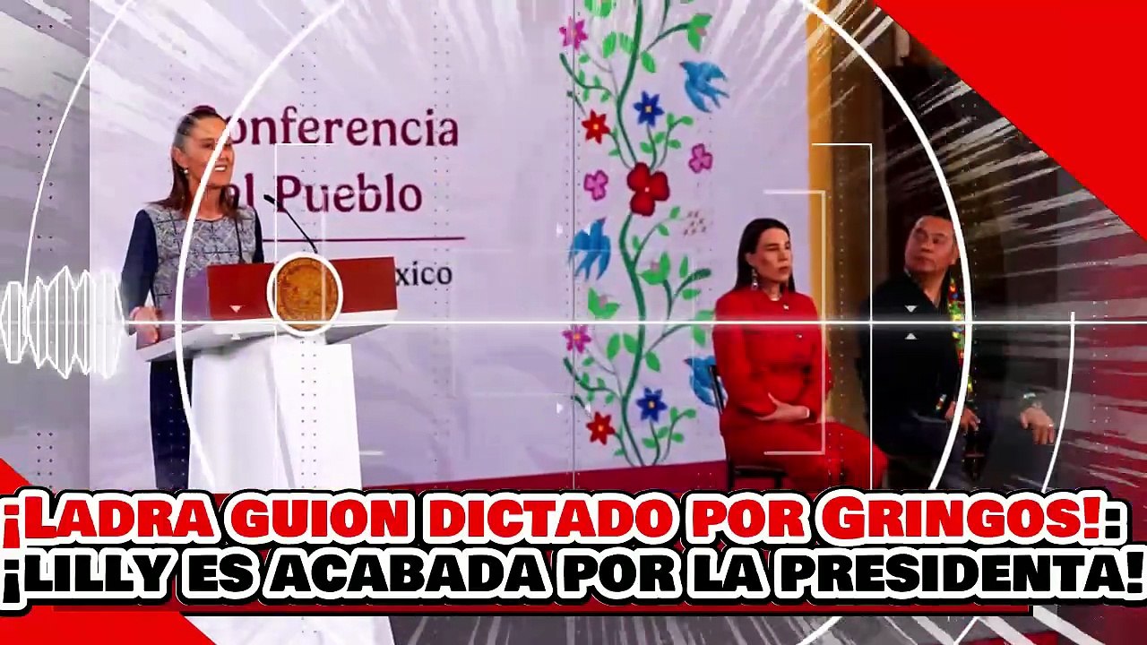 🔥🚨¡LADRA SU GUION DICTADO POR GRINGOS! ¡”La NARKO-CABILDERA” LILLY es ACABADA por La PRESIDENTA!