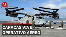 Aeronaves Osprey de Estados Unidos aterrizan en Caracas en medio de tensión regional