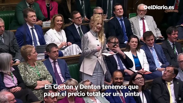 La diputada estrella de los verdes británicos habla del tabú del alcohol en el Parlamento… y sus colegas la abuchean