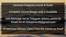 Cameron England License & Scale