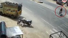 Jaipur Accident: तेज रफ्तार कार का कहर, उछलकर 20 फीट दूर गिरे पति-पत्नी की हालत गंभीर, CCTV फुटेज वायरल
