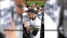 Discurso emocionante de Cesc Fàbregas tras la clasificación del Como a la Champions League