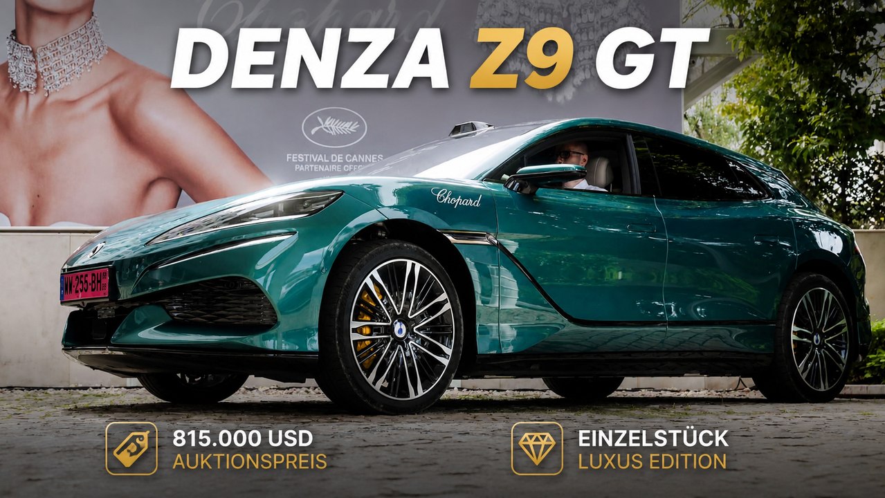 Denza Z9 GT Chopard Edition zeigt BYDs neue Luxus-Offensive