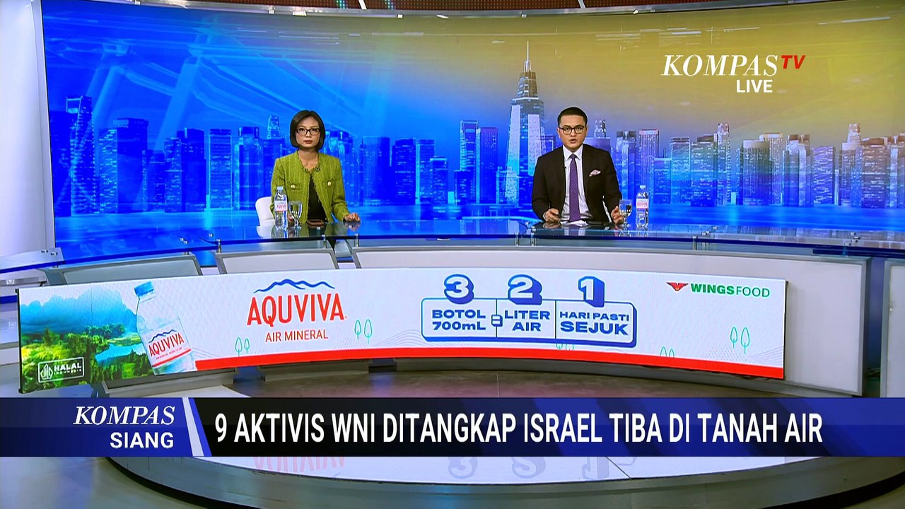 Cerita Relawan Indonesia Ditangkap & Alami Kekerasan oleh Militer Israel | KOMPAS SIANG