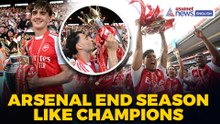 Arsenal vs Crystal Palace Highlights: Jesus & Madueke Seal Historic Finish for Champions