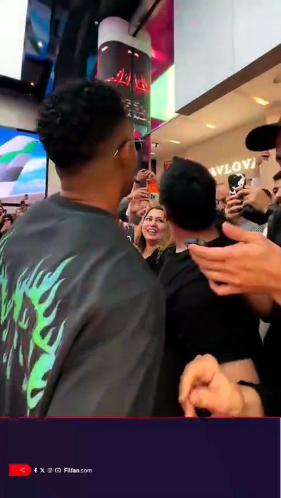 محمد رمضان ورزان جمال مع العرض الأول لفيلم “أسد” في الإمارات