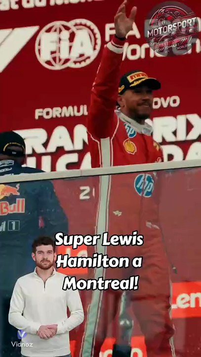 Hamilton da urlo: 2° in Canada! 🔥🏎️ #hamilton #canadiangp #F1