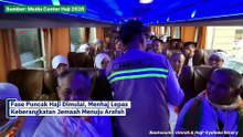 Fase Puncak Haji Dimulai, Menhaj Lepas Keberangkatan Jemaah Menuju Arafah