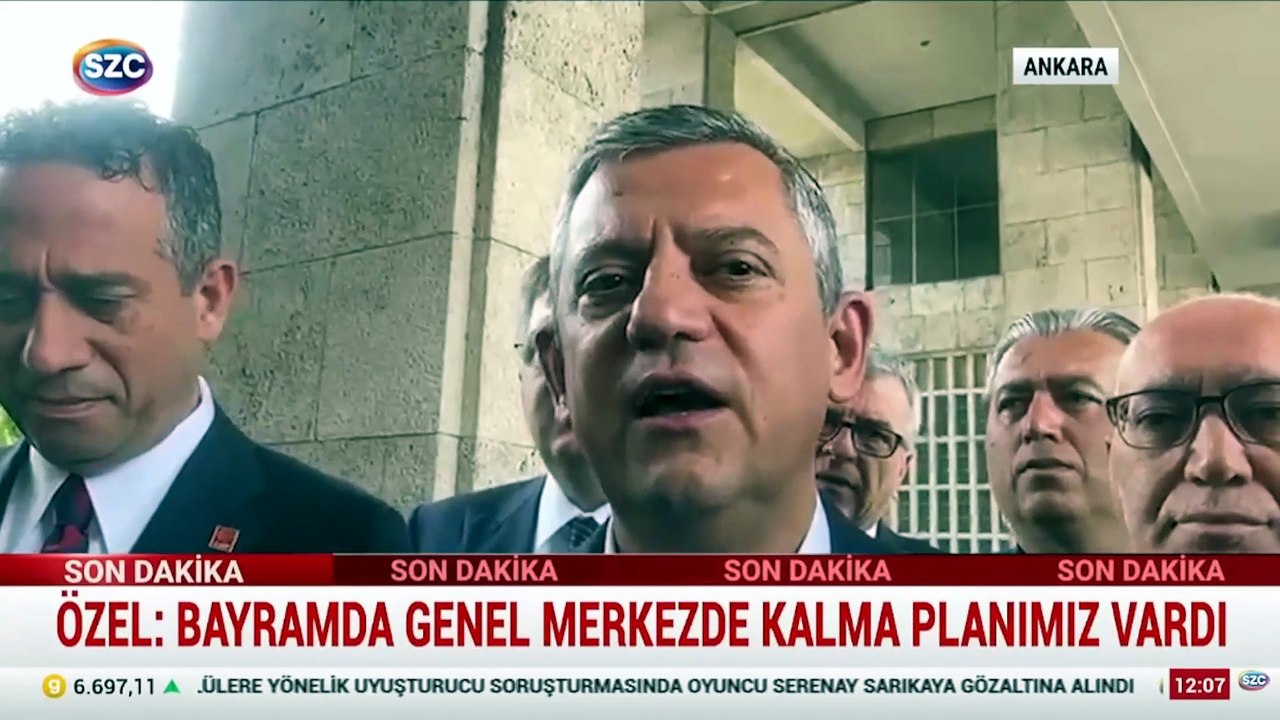 Özgür Özel bayramda nerede olacağını açıkladı