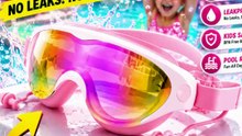 Kids Swim Goggles 2 Pack 🏊 ||  Best Anti-Fog UV Protection Swimming Goggles for Boys & Girls 3-15