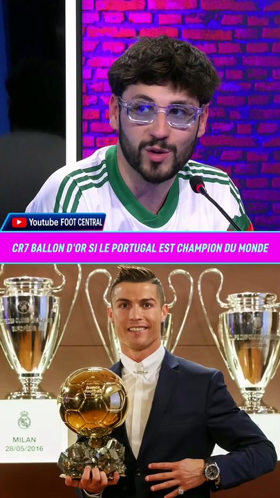 😳 Si le Portugal gagne la Coupe du Monde… Ronaldo Ballon d’Or ? ⚽🏆