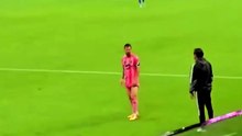 Preocupación en la Selección Aregentina: Messi salió con una molestia muscular en Inter Miami