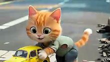 Shocking! The poor kitten has the Transformer Bumblebee! #shorts #cat #ai #story #kitten