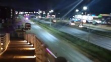 Night walk with friends