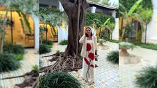 Tamara Falcó apuesta por un vestido fluido con estampado floral en su escapada a Ibiza