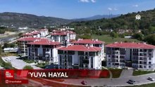 Bakan Kurum, Zonguldak'ta TOKİ'nin yaptığı konutlarda oturan ev sahiplerinin görüşlerini paylaştı