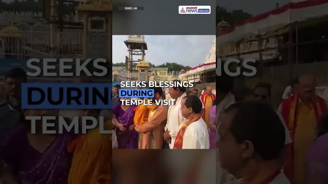 Ram Mohan Naidu Offers Prayers at Tirumala Temple | Spiritual India