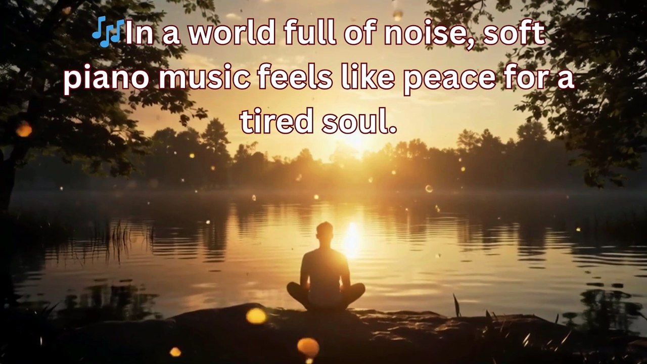 🎹 This Peaceful Piano Melody Will Calm Your Mind Instantly ✨🌅