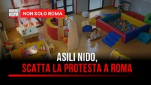 Emergenza nidi a Roma tra carenza di supplenti, e carichi di lavori insostenibili: scatta la protesta