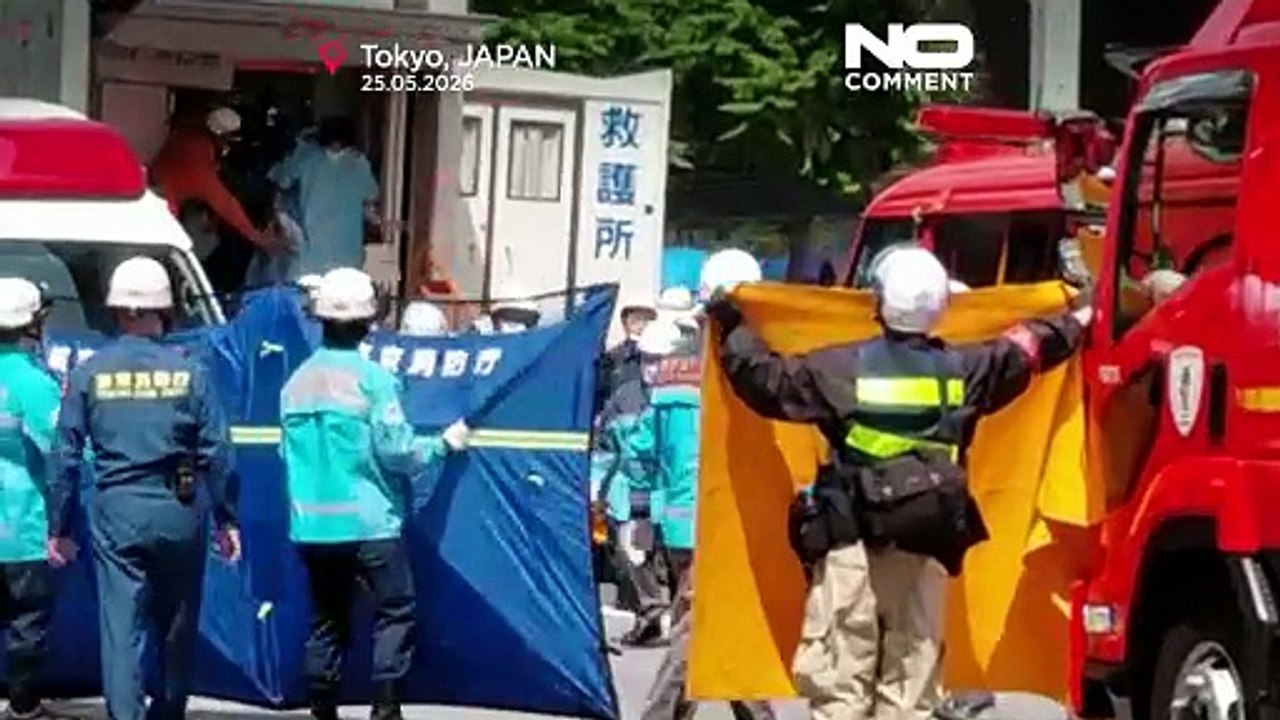 وحشت در مرکز خرید لوکس توکیو پس از پاشیدن ماده ناشناخته