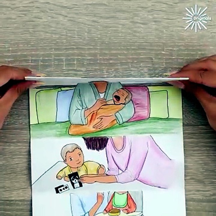 Mom life in sketches 🤱💌