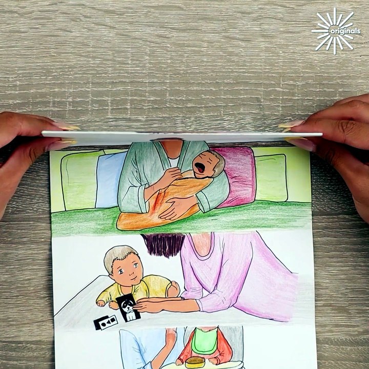 Mom life in sketches 🤱💌