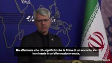 Iran: intesa con Usa su diversi punti, ma l'accordo non è imminente