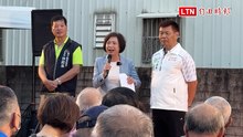 何欣純六星市政說明會 力挺育兒津貼 承諾延續老人健保、捷運到潭子