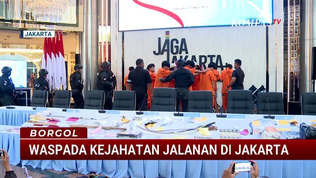 Kejahatan Jalanan di Jakarta Meningkat, Polda Metro Jaya Tangkap 173 Pelaku Selama Mei 2026
