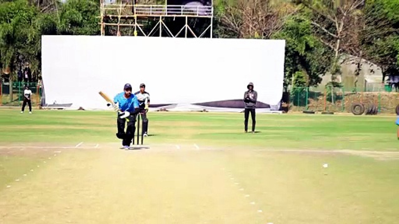 Batter saving himself