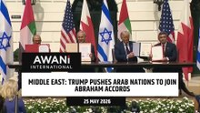 Trump pushes Arab nations to join Abraham Accords