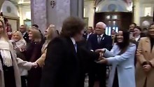 De la indiferencia al abrazo en el Tedeum: la nueva relación entre Milei y Jorge Macri