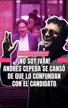 Las redes sociales no perdonan una y esta vez la víctima de los memes fue el cantante Andrés Cepeda.