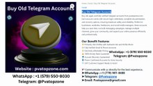 9.9 sites to buy telegram accounts (new & old )