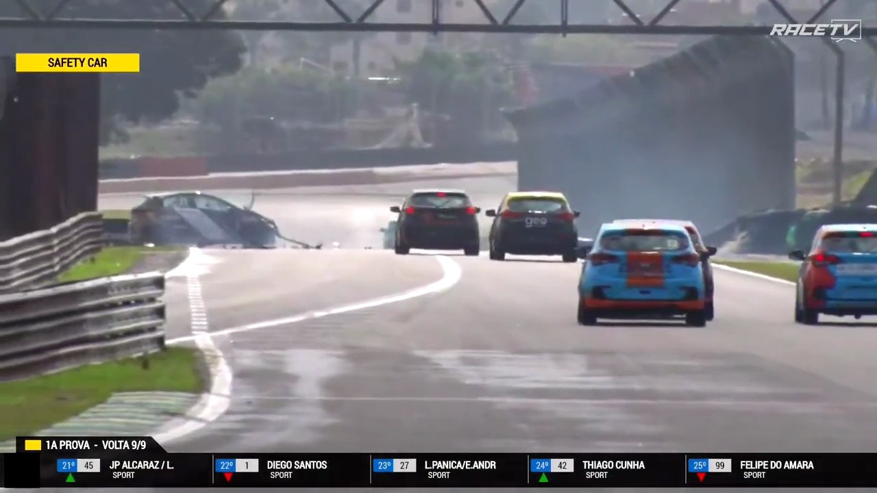Copa HB20 Comfort 2026 Interlagos 2 Race 1 Penha Big Crash
